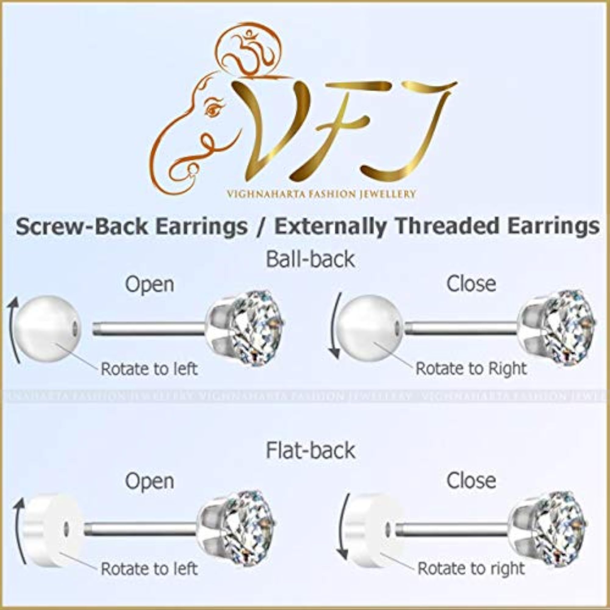 Plated Flower Stud Earrings, Elegant Design